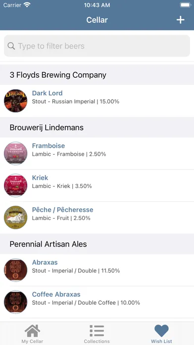 Cellar - Beer Inventory Ekran Görüntüleri