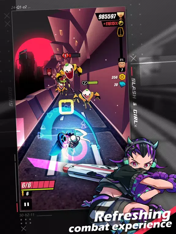 Zrzuty ekranu Slash & Girl - Endless Run iPad 