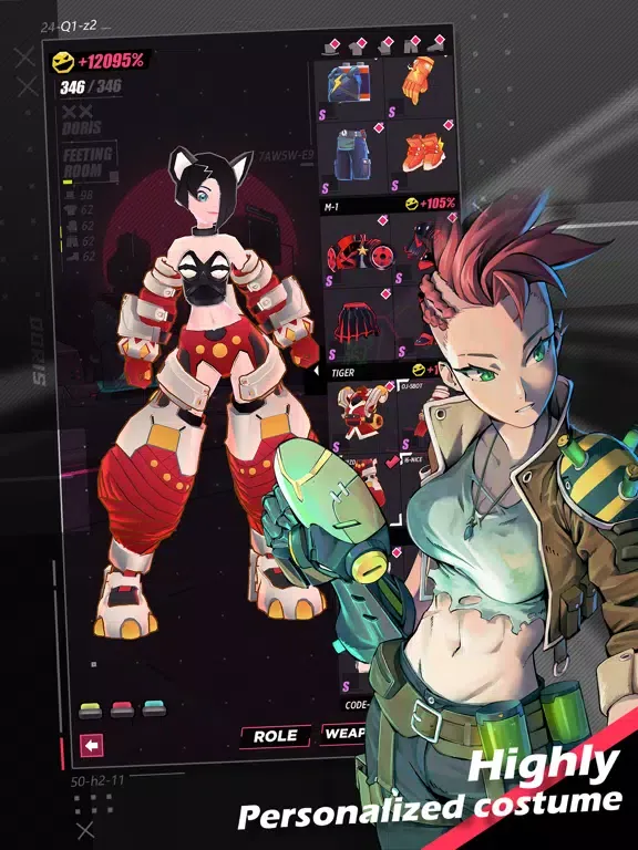 Zrzuty ekranu Slash & Girl - Endless Run iPad 