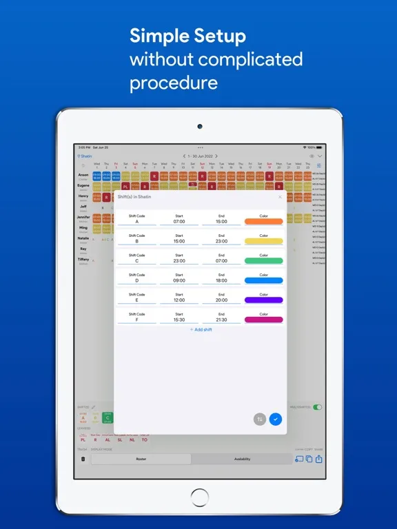 PinShift Manager iPad  سکرین شاٹس