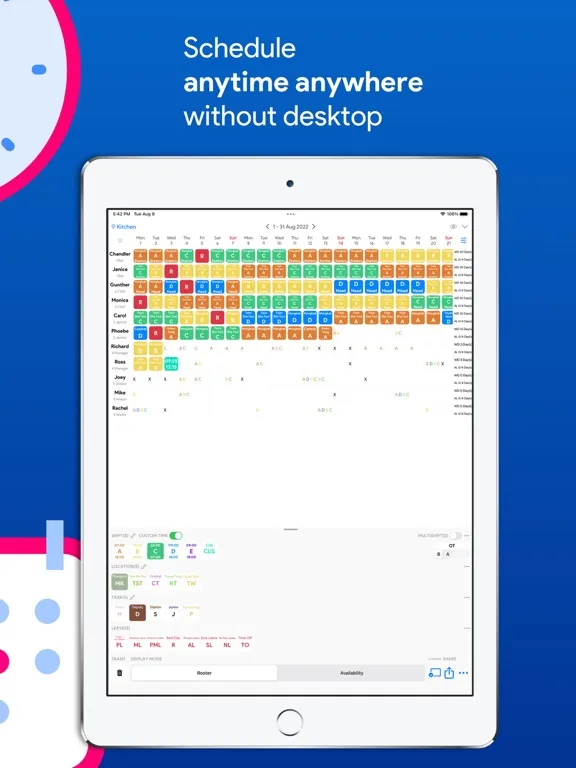 PinShift Manager iPad  سکرین شاٹس