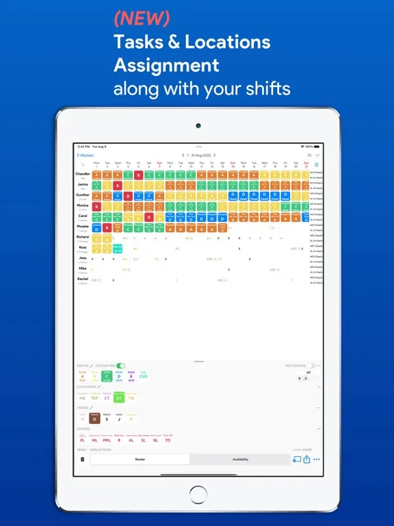 PinShift Manager iPad  سکرین شاٹس