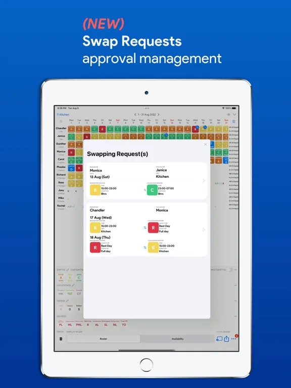 PinShift Manager iPad  سکرین شاٹس