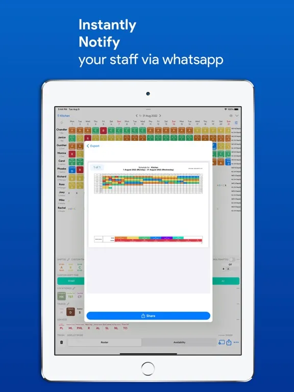PinShift Manager iPad  سکرین شاٹس