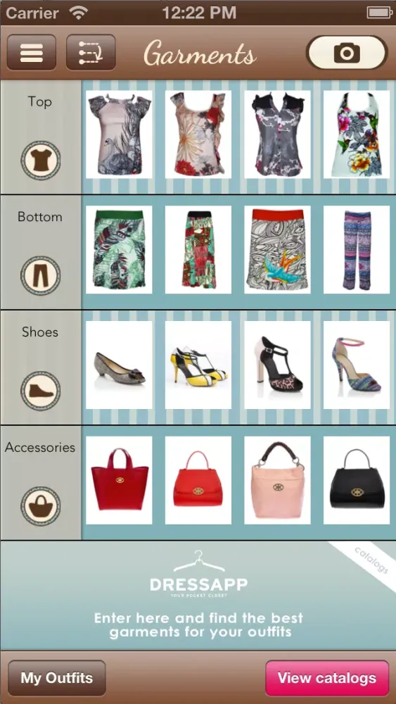 Zrzuty ekranu DressApp - Your fashion pocket closet with all your clothes,shoes,bags,outfits,model,style,moda & Fashion shops!