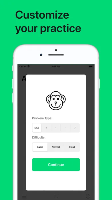 Tangkapan layar Math Drills - Math Flash Cards