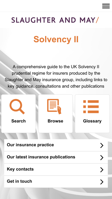 Slaughter and May: Solvency II Screenshots