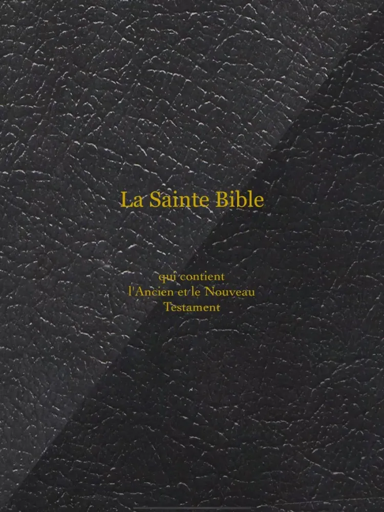 Zrzuty ekranu La Sainte Bible (avancée) iPad 