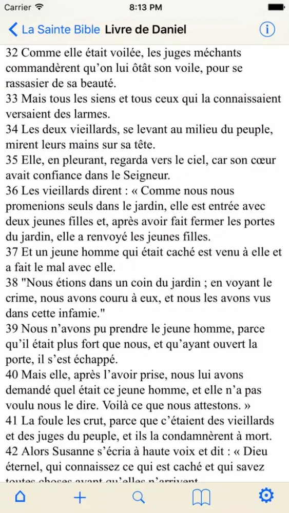 Zrzuty ekranu La Sainte Bible (avancée)