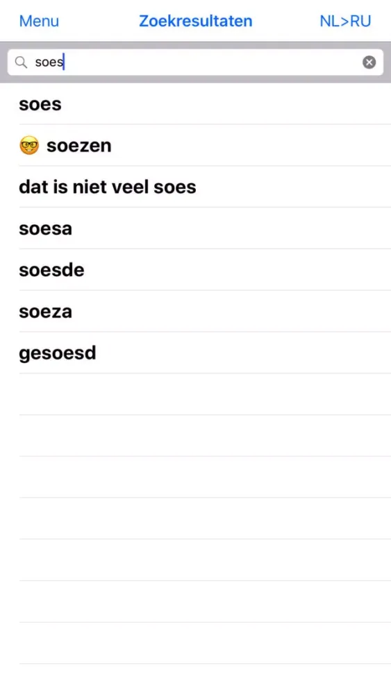 Capturas de pantalla de Большой Нидерландско-Русский