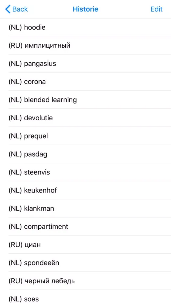 Capturas de pantalla de Большой Нидерландско-Русский
