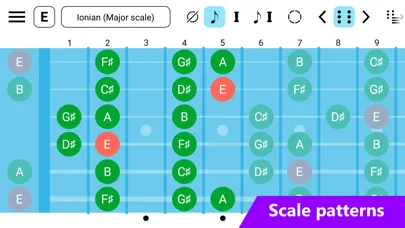 Guitar Fretboard: Scales Screenshots