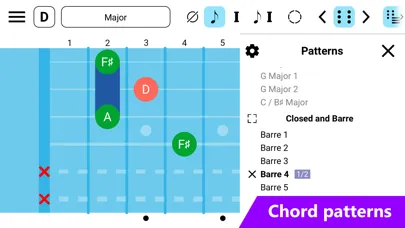 Guitar Fretboard: Scales Screenshots