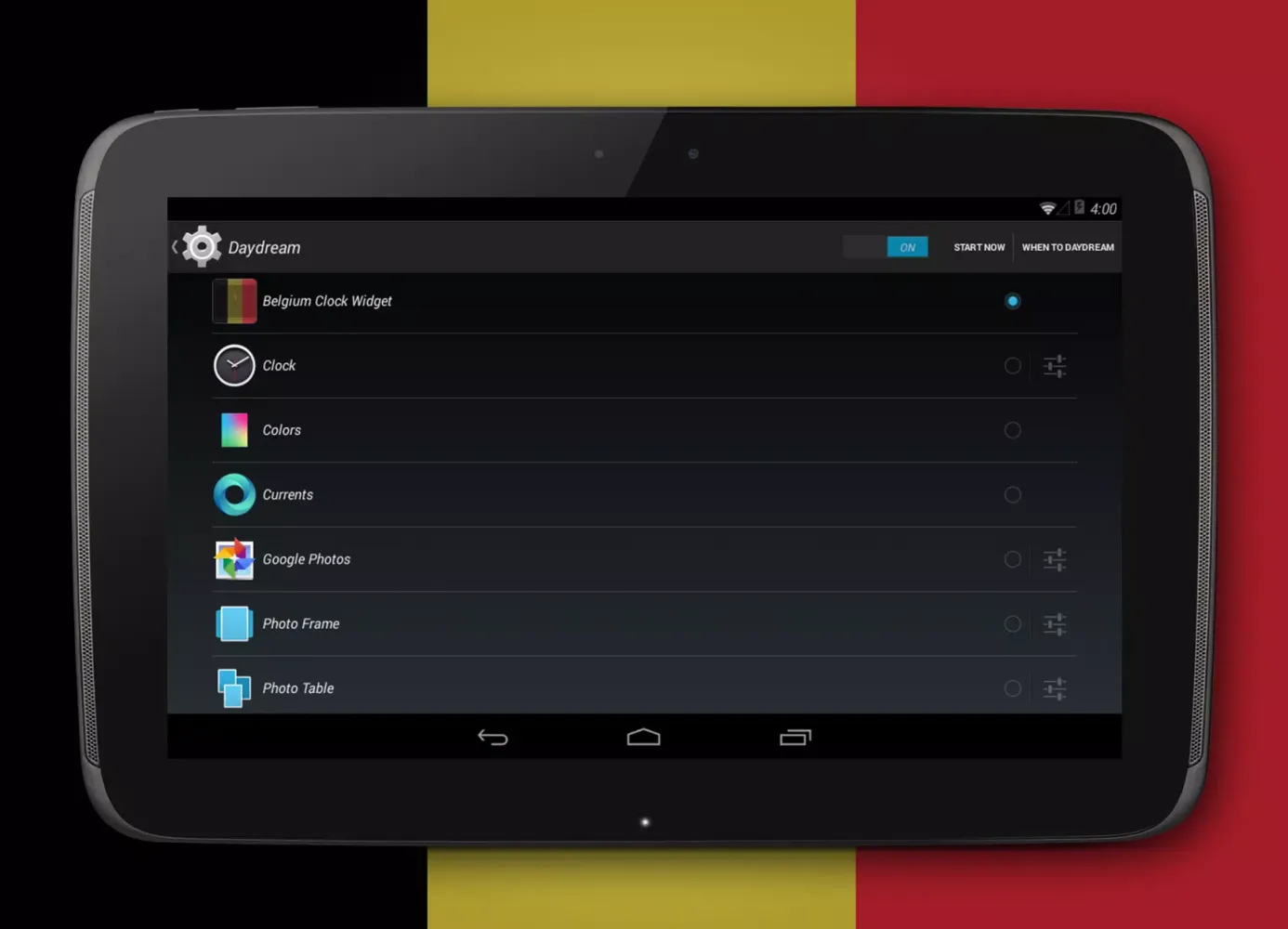Belgium Clock Screenshots