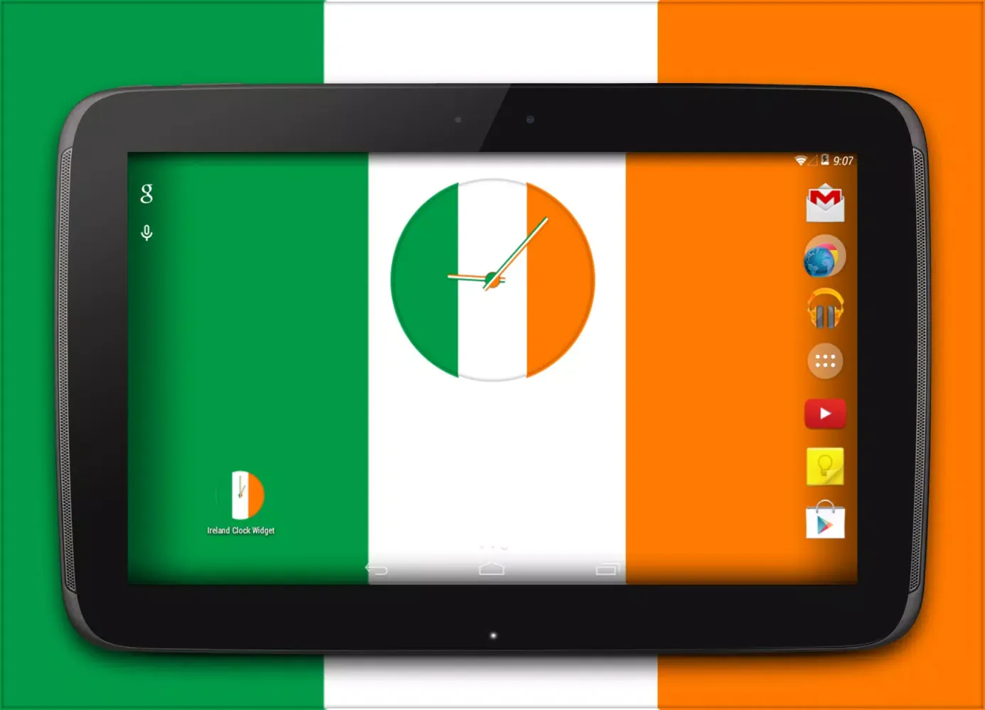Ireland Clock Screenshots