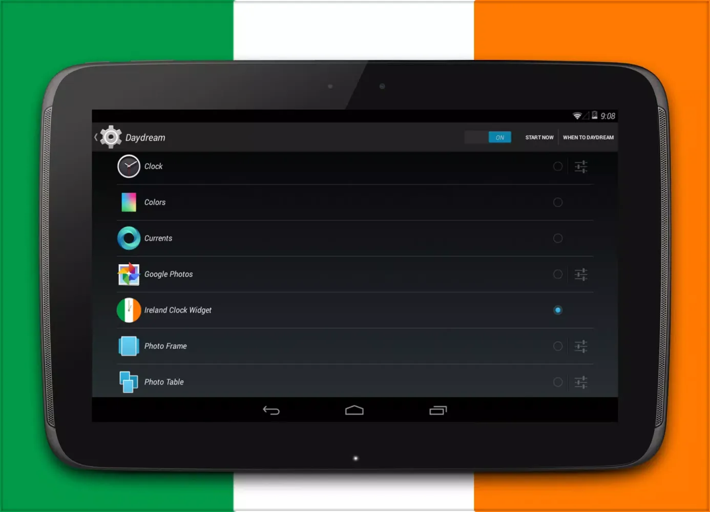 Ireland Clock Screenshots