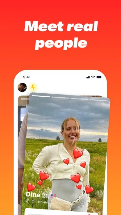 Tangkapan skrin Flame - Dating App & Chat