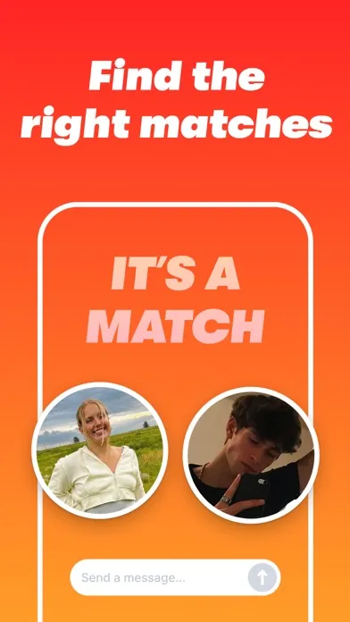 Tangkapan skrin Flame - Dating App & Chat