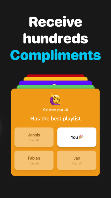 W App - Anonymous polls Screenshots