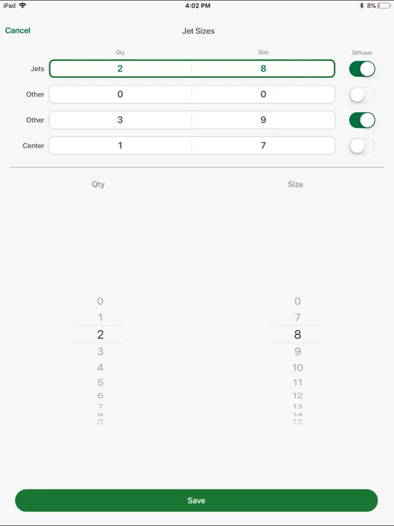 Quick Calc Hydraulics iPad 應用截圖
