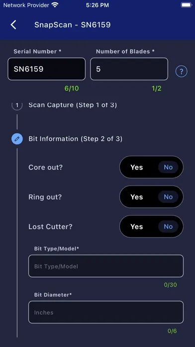 SnapScan – PDC dull grade app Screenshots