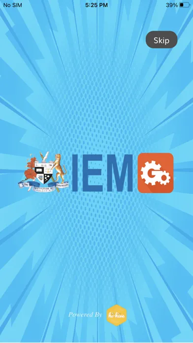 Capturas de tela do IEMGo