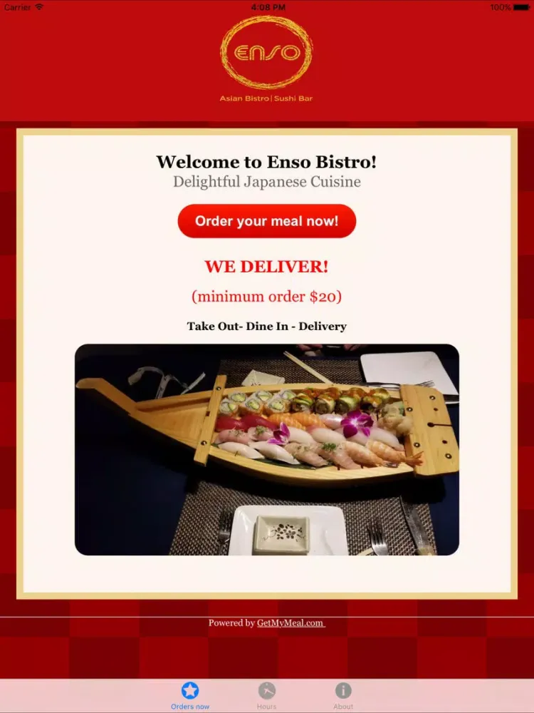 Screenshot di Enso Asian Bistro iPad 
