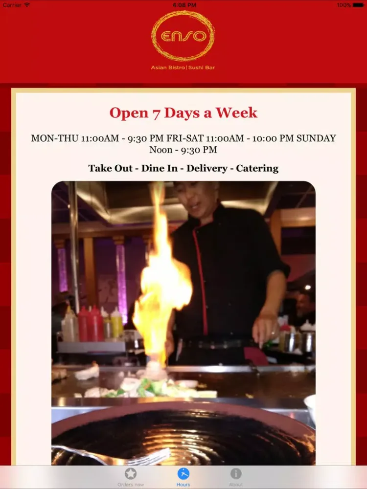 Screenshot di Enso Asian Bistro iPad 