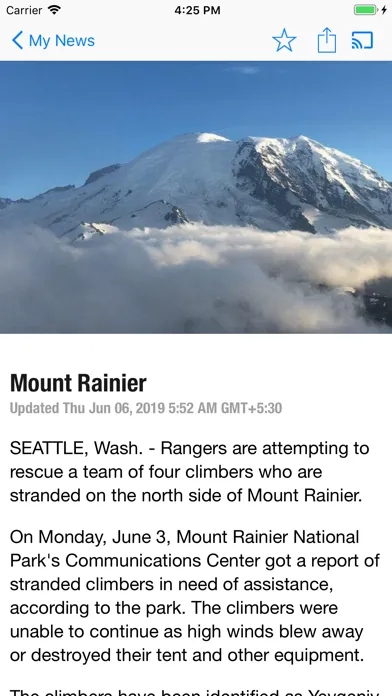 NBC Right Now Local News Screenshots