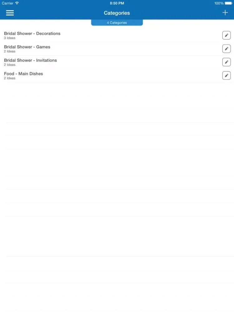 eventzulu 2 - The Ultimate Event Planner iPad  스크린샷