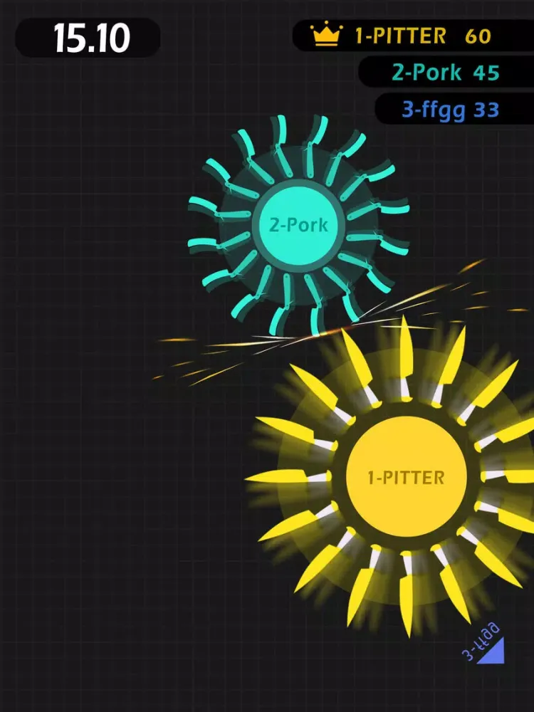 Knife.io iPad  سکرین شاٹس