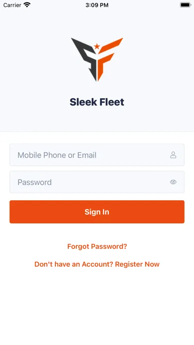 تصاویر Sleek Carrier Portal