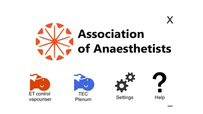 Ảnh chụp màn hình của Anaesthetic Impact Calculator