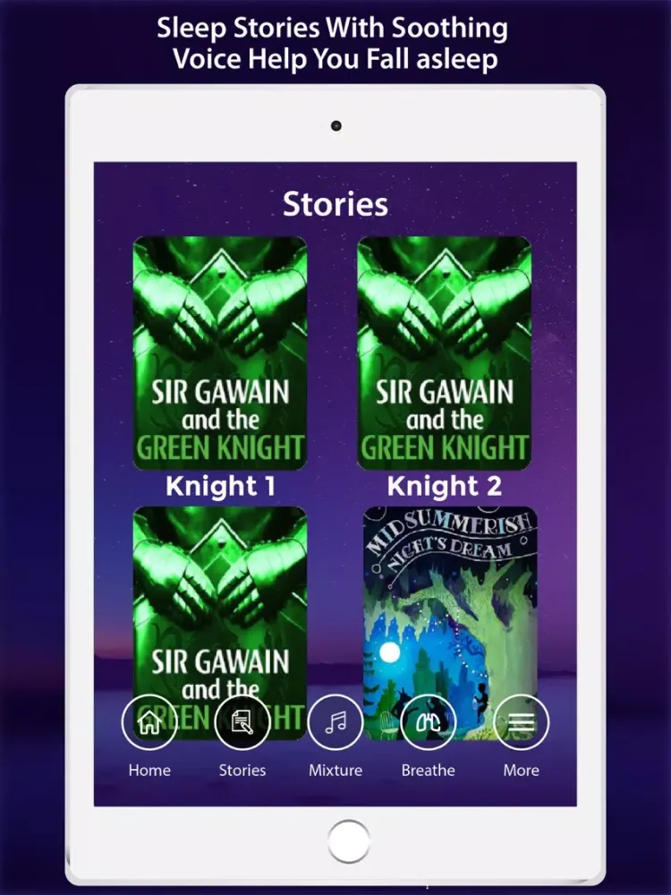 Capturas de pantalla de Soothing Sleep Sounds HQ iPad 