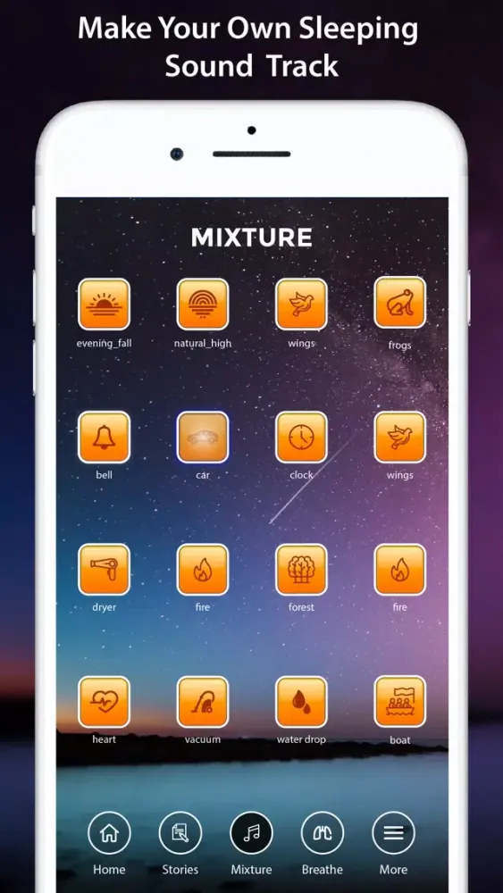 Capturas de pantalla de Soothing Sleep Sounds HQ