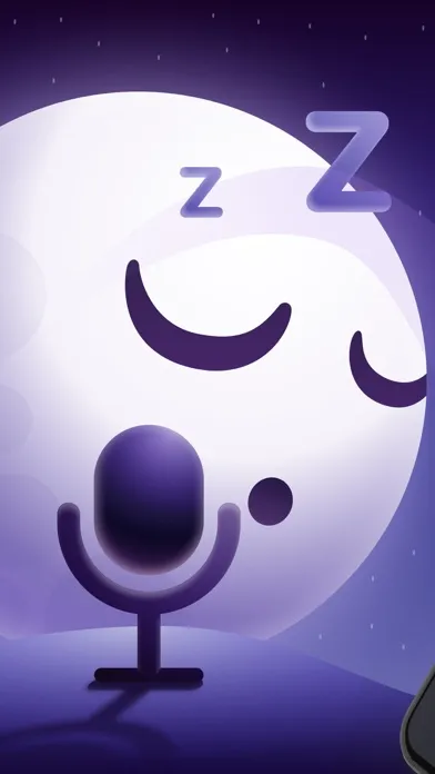 ภาพหน้าจอของ Snoring Analyzer: Snore record