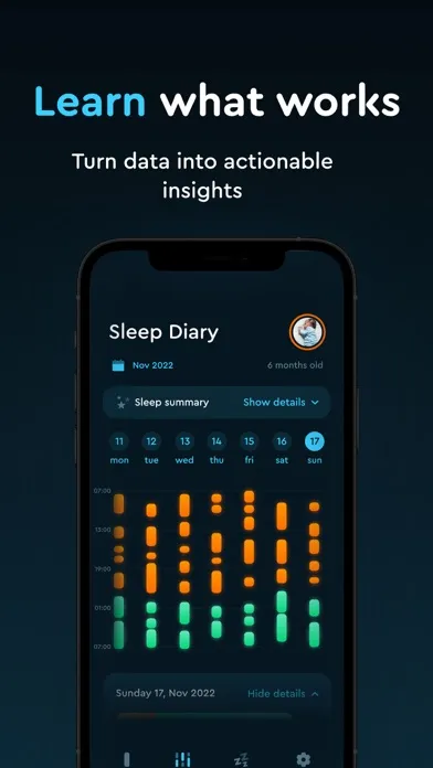 Screenshot di Baby Monitor by Sleep Cycle