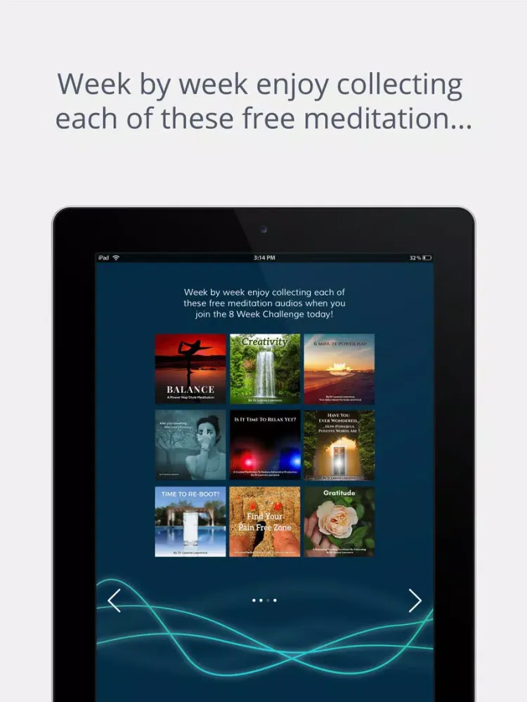 Tangkapan skrin Thought Waves Pro Relaxation iPad 