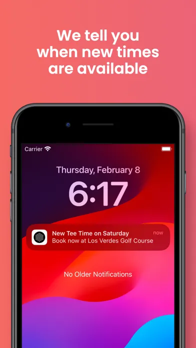 Golf Tee Times - TeeTimer Screenshots