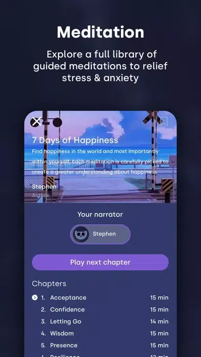 Sleep Fruits: Calm Meditation应用截图