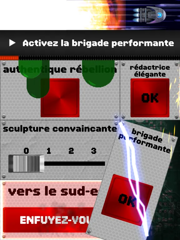 Astronautes FLS iPad  Screenshots