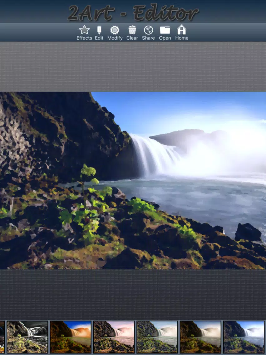 2Art Photo Effects iPad  سکرین شاٹس