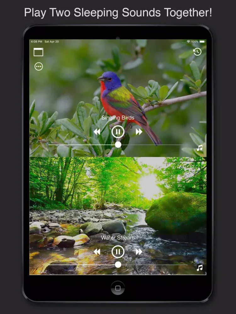 Tangkapan skrin Relaxing Sleeping Sound Melody iPad 