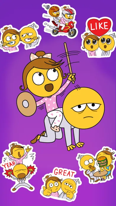 Sleepless Stickers スクリーンショット