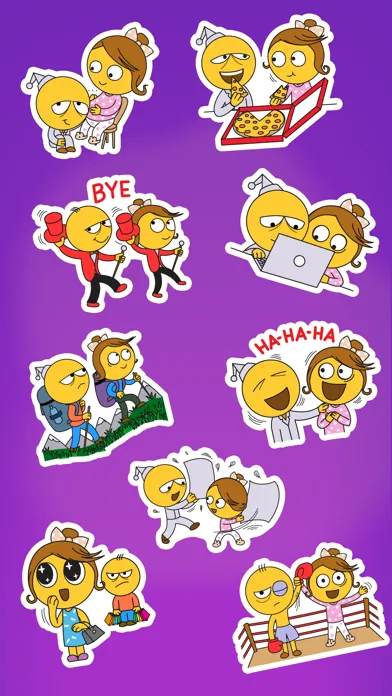Sleepless Stickers スクリーンショット