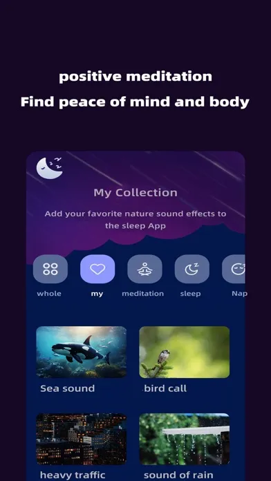 Capturas de pantalla de sleep music - Serene Slumbers