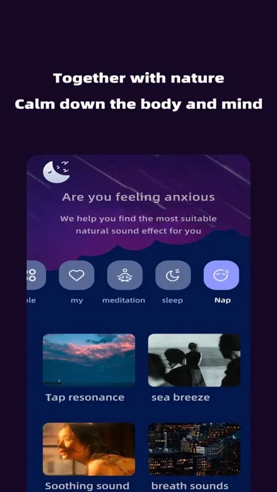 Capturas de pantalla de sleep music - Serene Slumbers