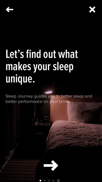 Tangkapan layar SPI Sleep Journey