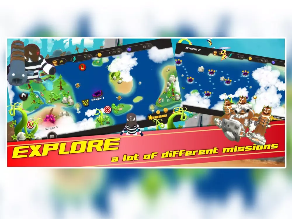 After Wave: Arcade shooter iPad  Screenshots