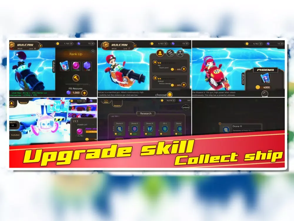 After Wave: Arcade shooter iPad  Screenshots